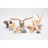 Assorted group of Beswick animals