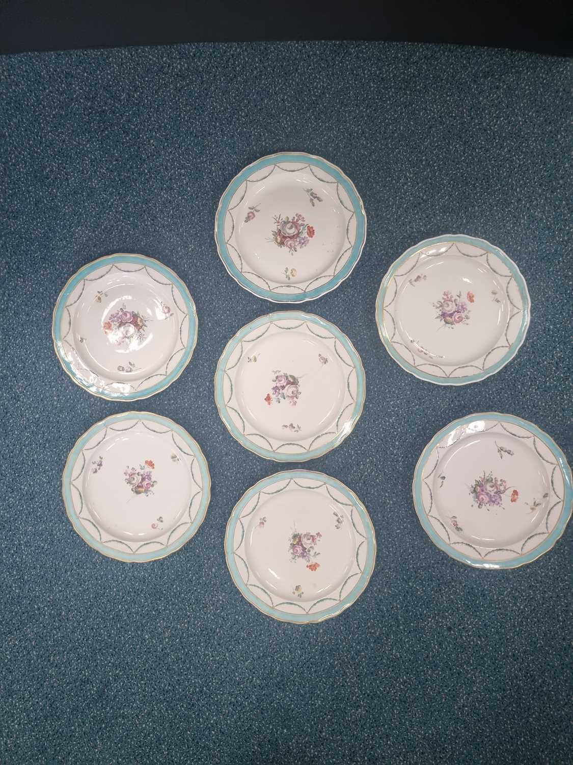 A Derby porcelain dessert service, circa 1790-95 - Image 16 of 18