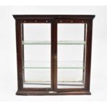 A Parnall & Sons shop display cabinet for John Hill & Son, Ashton-under-Lyne