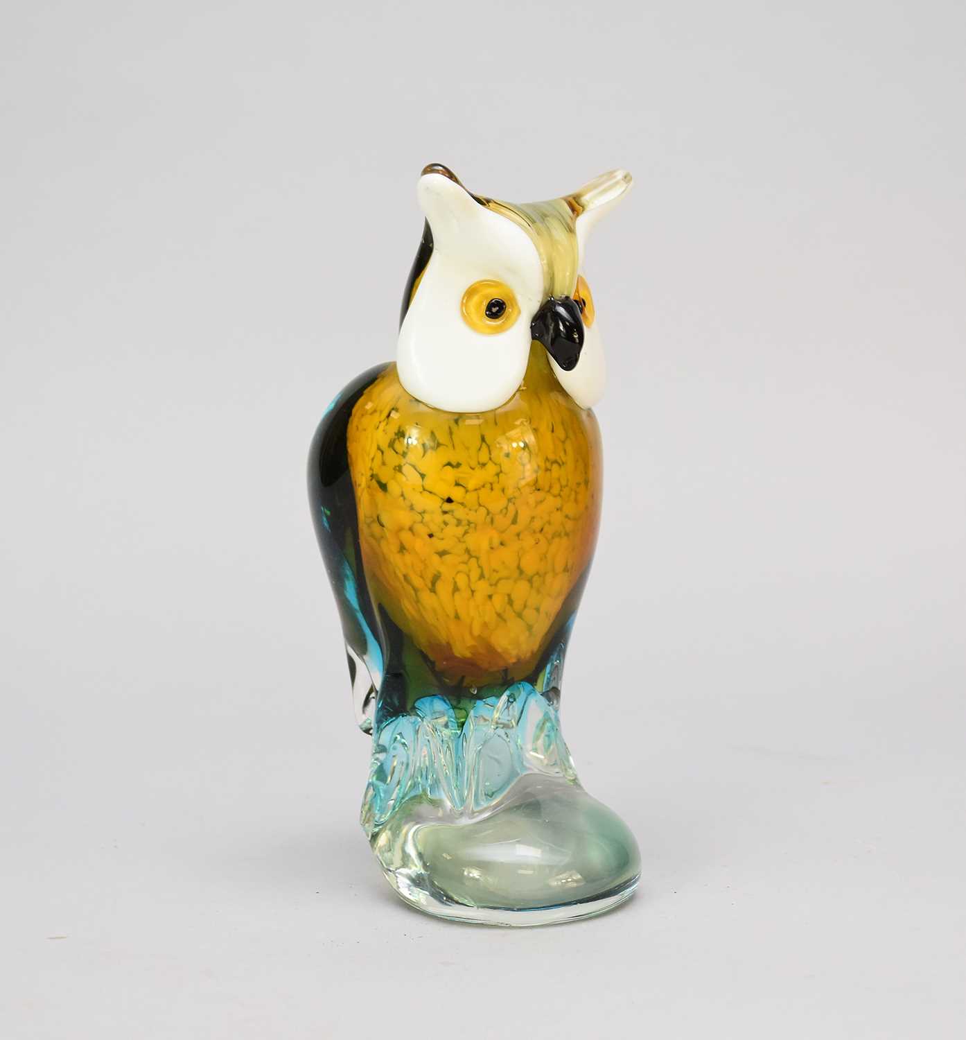 Licio Zanetti Murano glass owl - Image 2 of 4
