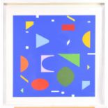 Jaacov Agam (Israeli, 1928-), abstract work, screenprint, 56 x 57cm (I)