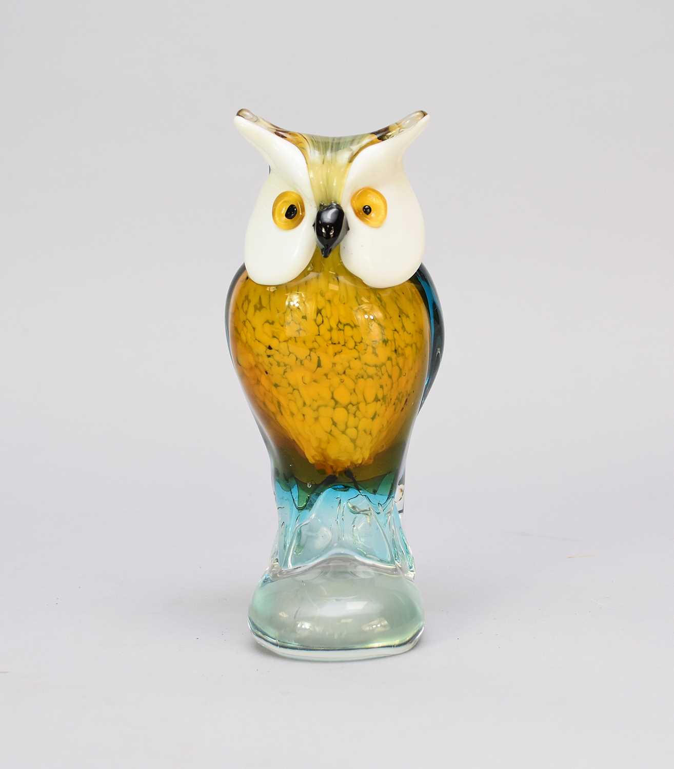 Licio Zanetti Murano glass owl