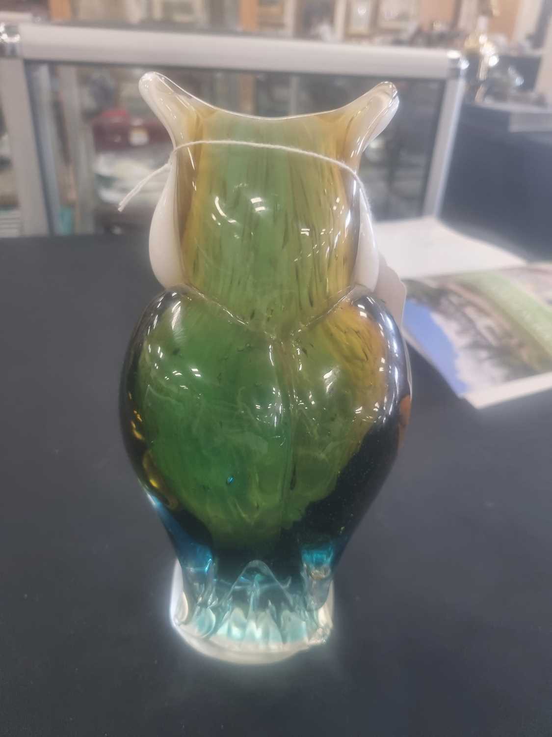 Licio Zanetti Murano glass owl - Image 4 of 4