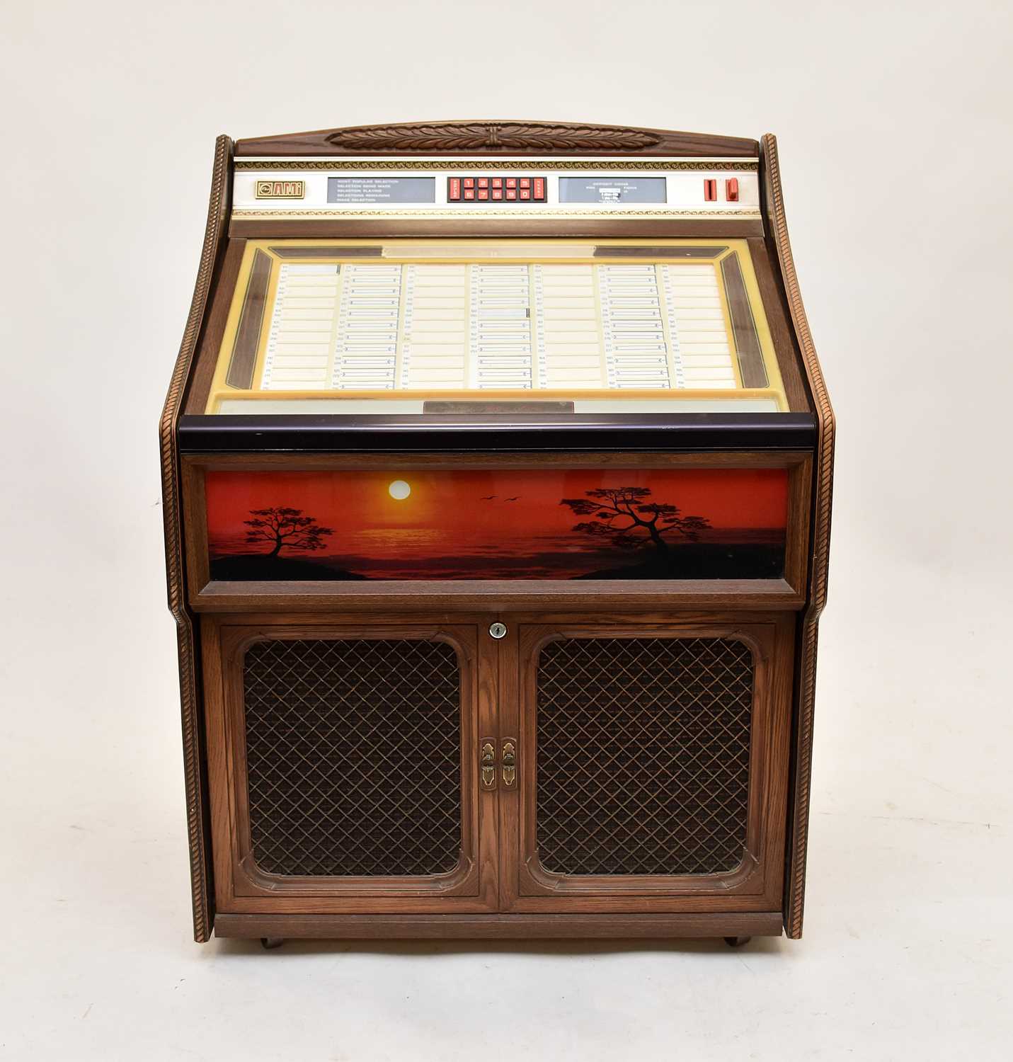 A vintage Rowe AMi jukebox
