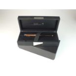 A Waldmann Sterling silver cased fountain pen