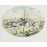 Piers Browne (b.1942), two prints of Shrewsbury views