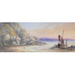 Edward Richardson (1812-1869) Coastal Watercolour