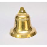 A brass ship's type bell