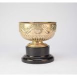 An Edwardian silver presentation trophy cup
