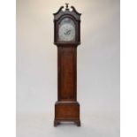 A George III oak 8-day longcase clock