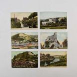 SHROPSHIRE POSTCARDS. An album of 160 postcards all by WS Allcock of Ironbridge