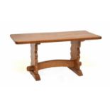 An Old Mill, Thirsk, light oak coffee table