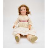 A C M Bergmann bisque-headed doll