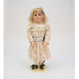 A Hermann Steiner bisque-headed doll