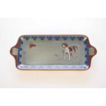 Royal Doulton Titanian Series platter by Cecil Aldin