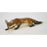 Rosenthal 'Crouching Fox' after a model by Fritz Diller