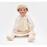 An Armand Marseille bisque-headed doll