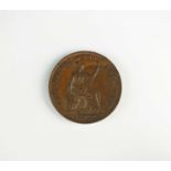 A Victoria copper penny