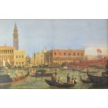 Joseph Josiah Dodd (British 1809 - 1880) 'The Doges Palace and the Bacino, Venice',