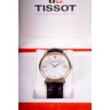 Tissot: A gentleman's 18ct yellow gold Excellence wristwatch