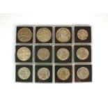 A collection of United Kingdom silver coinage