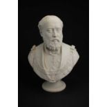 Copeland parian bust of Edward Prince of Wales