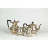 A George V silver tea service