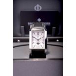 Baume & Mercier: A gentleman's stainless steel Hampton wristwatch