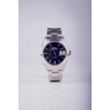 Rolex : A Gentleman's stainless steel Air King bracelet wristwatch