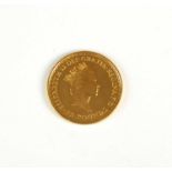 An Elizabeth II Britannia twenty-five pound gold coin