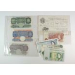 A small collection of banknotes