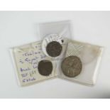 A Henry VIII groat and two half groats