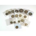 A collection of Victoria silver coinage