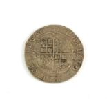 A Charles I hammered half crown