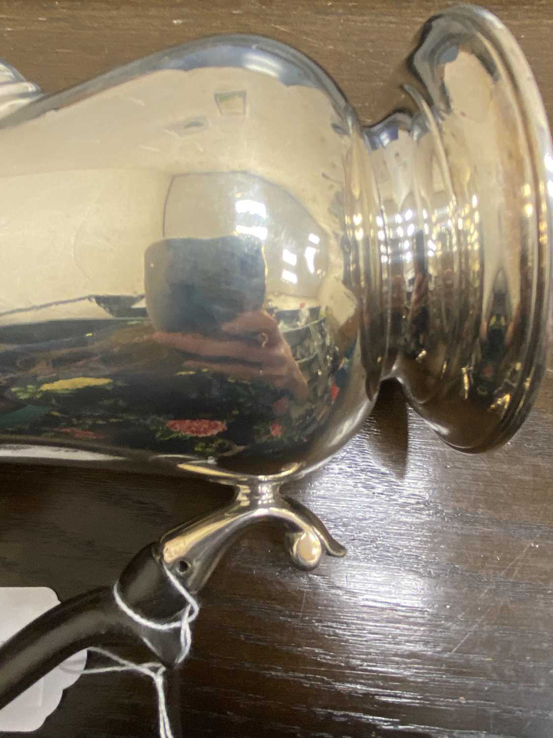 A George II silver coffee pot - Image 7 of 13