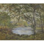 Joseph Morris Henderson RSA ( Scottish 1863-1936) - River landscapes said to be near Ballantrae