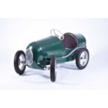 A Miller Brooklands racer type pedal car