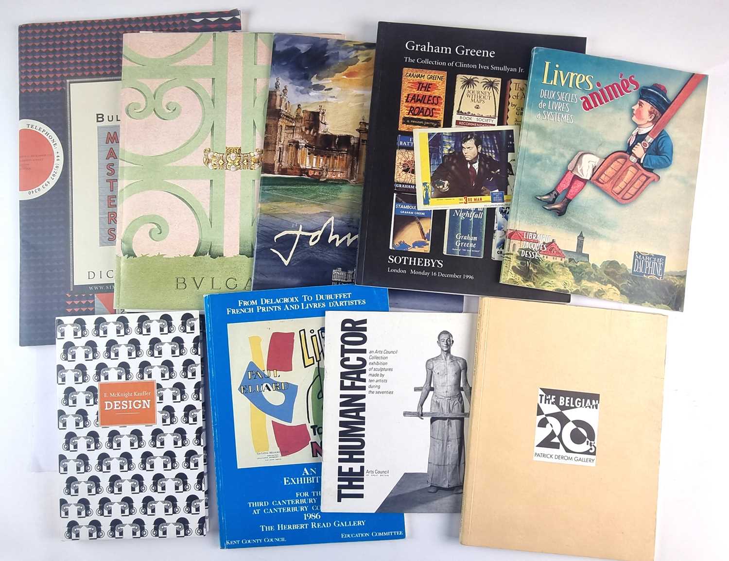 Auction & Gallery Catalogues, mainly art and design, 1990s onwards. With other ephemera (3 boxes)