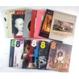 PHOTOGRAPHY MAGAZINES including Aperture, 12 issues, 1980s and '8', 14 issues, 2000s. With other