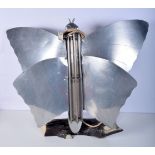 An unusual Art Deco style vintage heater in the form of a butterfly. 70 x 88 cm