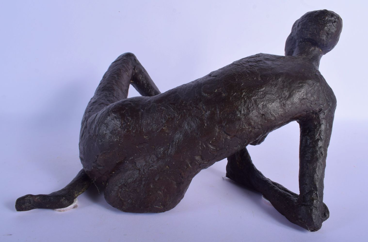 Pavlina Pavlides (Born 1920) Greek Bronze, Reclining Nude, signed and dated 59. 30 cm x 22 cm. Note: - Image 3 of 5