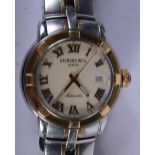 RAYMOND WEIL PARSIFAL 41MM MEN'S TWO-TONE WATCH. Dial diameter 4.3cm (incl crown)