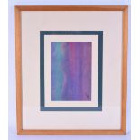 Sharon Gee Framed water colour entitled " The Voyeur " 22 x 17cm .