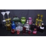 A collection of glass ware items (Qty).