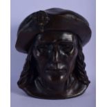 Emma Pover (20th Century) Bronze, Richard III, Sculpture. 26 cm x 16 cm.