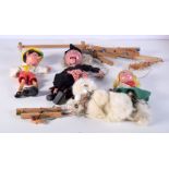 A collection of Pelham Puppets (4)