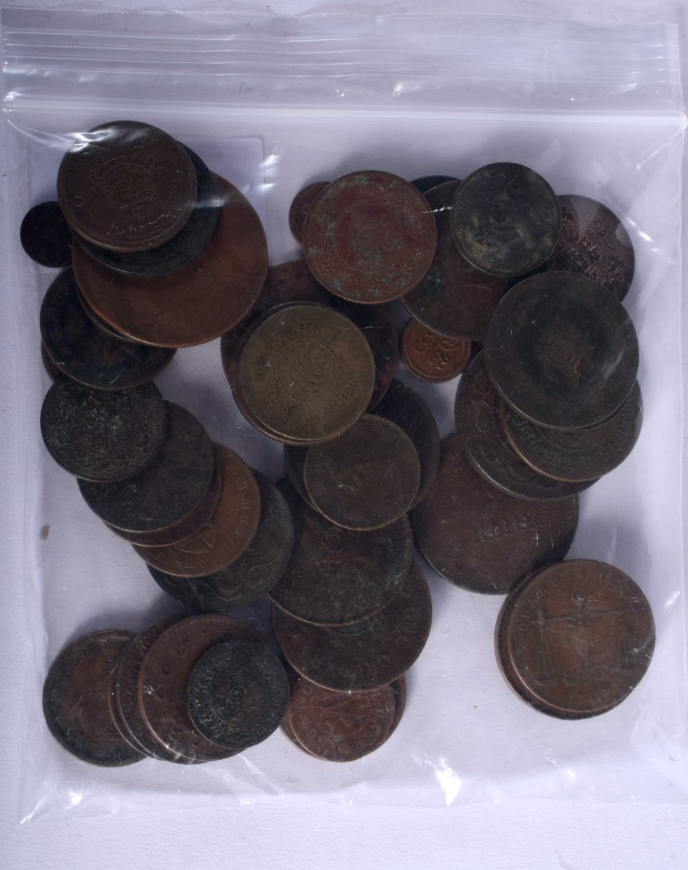 A COLLECTION OF OLD COINS. Weight 249g (qty)