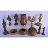 A Small Gentlemans Collection of Antique Indian Bronzes Lots 469 to 478