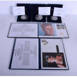 ASSORTED COMMEMORATIVE COINS with paperwork (qty)