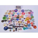 A collection of vintage badges (Qty).